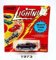 1970 Topper Johnny Lightning Frantic Ferrari Deep Purple Vintage Diecast Toy Car