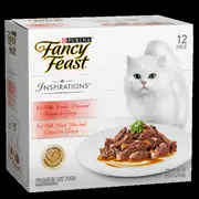 Fancy Feast Inspirations Lamb In Gravy And Beef In Gravy Wet Cat Food