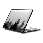 MacBook Air 13-inch (M1 / Intel) Impact Case Minimal Forest Clear Case