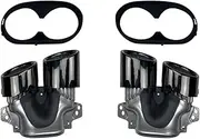 Car Rear Bumper Exhaust Tail Tip Muffler Compatible For Mercedes-Benz A-Class W177 A35 C118 CLA35 X247 GLB35 A45S Car Accessories