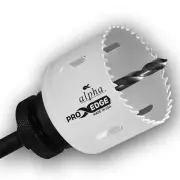 Qty 10 Bi-Metal HSS Holesaw 17mm (11/16") White M42 Cobalt Hole Saw Alpha