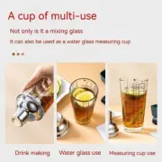 Mixer Lemon Shaker Cup Milk Beer Hand Cup Cocktail Glass Coke Coffee Juice Cups