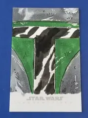 Original Art Unreleased Star Wars Perspectives Color Sketch