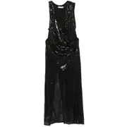 [Iro] Iro Brava Maxi Dress 38 FR BLACK