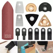 34pcs Oscillating Multi Tool Saw Blades Set Fein Multimaster for Makita Dewal✢