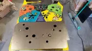 Atari Gauntlet and Gauntlet 2 arcade control panel metal panel laser cut repro