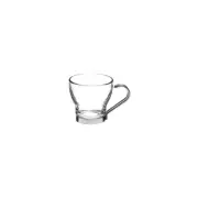 6x Espresso Glass w Handle 109mL Bormioli Rocco Oslo Restaurant Coffee