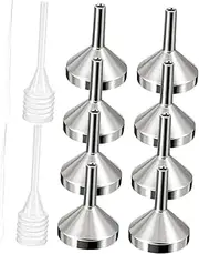 Metal Funnel Set 12pcs Mini Funnels for Filling Small Bottles Perfume Oil Filler