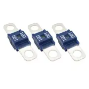 Pack of 3 AMI/Midi Fuse 100 Amp High Current Fuse Bolt-on Fuse commonly Used ...