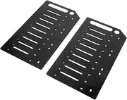 WATIIFUFU Hollow Mechanical Hard Drive Cage Transparent Multi Bracket for Heavy Duty Storage Tool Installation for DIY Builds and Data Expansion