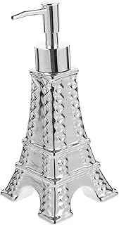 SHERCHPRY Eiffel Tower Decorative Soap Dispenser Modern Hand Lotion Pump Bottle for Bathroom and Kitchen Finish Refillable and Durable for Shampoo Body Lotion Hand Soap