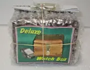 Watch Box Deluxe Magic Trick - Made of Wood Items Appear or Vanish in Locked Box