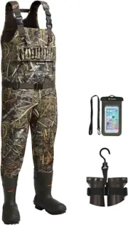 Hunting Wader with 1400&1600G Insulation Rubber Boot, 5Mm Neoprene Waterproof Ch