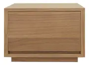 Oscar 1 Drawer Low Table - Natural