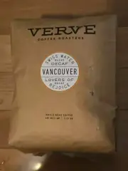 Verve Coffee Roasters Vancouver Swiss Water DECAF Medium Roast Whole Bean 5lbS