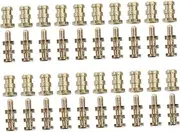 Dowel for Table Connector 8x10x30mm Copper Pin Practical Bench Top Connector for Table Leaf Replacement
