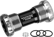 Bikes Bottom Bracket - Square-Taper Bearing Middle Shaft for Mountain Bikes - Bottom Bracket Tool, Reliable Bicycles Replacement, BB52 Threaded Integrated Hollow Shaft