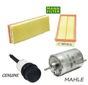 Tune Up Kit w/ Air Oil & Fuel Filters for Mercedes-Benz C320 2001-2005
