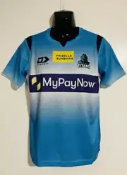 Gold Coast Titans NRL Rugby League Mens Dynasty Training T-Shirt Size S BNWT