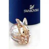 在飛比找蝦皮購物優惠-SWAROVSKI 施華洛世奇2011年 限量生肖水晶金兔🐰