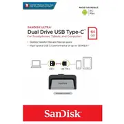 SanDisk 64GB Dual Type-C USB Drive Flash Drive