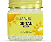 DR.RASHEL De-Tan Scrub For Face & Body (380 Ml) | Revitalizing Tan Removal Scrub | Cleanser Scrub For Deep Exfoliation | Dead Skin Remover Scrub | Blackhead Remover Scrub | Skin Brightening Lightening
