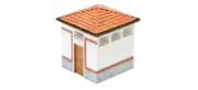 Hornby Rivarossi File HC8062 Building Toilets for Stations FS, Scale H0 1:87
