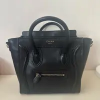 在飛比找PopChill優惠-[二手] Celine nano luggage black