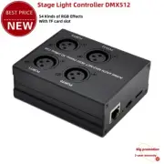 SL04 Stage Light Controller DMX512 54 RGB Effects f/ ARTNET/SACN Protocols tp23