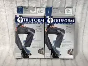 TRUFORM Knee High Compression Dress Socks 15-20mmHg (Tan) X-Large X2 Packs