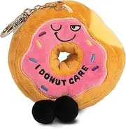 [Punchkins] Bag Charm, Plush Accessory and Hanging Decoration for Purse, Handbag, Backpack, Crossbody, Funny Pun Meme Gag Gift, White Elephant, Stocking Stuffer Present, Great for Emotional Support