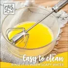 Stainless Steel Semi-Automatic Whisk - BUY 2 GET 2 FREE
