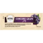 Heinz Squeeze Grape Jelly, .5 Ounce Packet, 200 Packets Per Case
