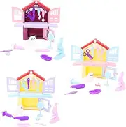 Toyland® 18 Piece Purrfect Pets Vet Centre - Carry Case Animal Pet Care - Imagination Play Set - Ages 3+
