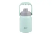 Oasis Stainless Steel Double Wall Insulated Mini Jug with Carry Handle 1.2L Mint