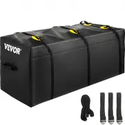 VEVOR Hitch Cargo Carrier Bag, Waterproof 840D PVC, 59"x24"x24" (20 Cubic Feet), Heavy Duty Cargo Bag for Hitch Carrier with Reinforced Straps, Fits C