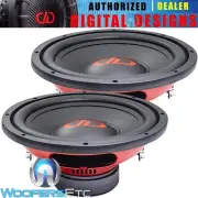 (2) DD AUDIO SW12a-D4 12" SUBS 600W DUAL 4-OHM CAR SUBWOOFERS BASS SPEAKERS NEW