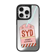 iPhone 16 Pro Mirror Case MagSafe Compatible Sydney Travel Tag