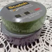 Lot Of 2 3M Expressions Glitter Scotch Tape: Purple Green Tape New