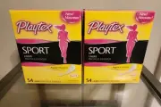 Playtex Sport FlexFit Liners 54ct Regular Individually Wrapped 2 Pack(108 total)