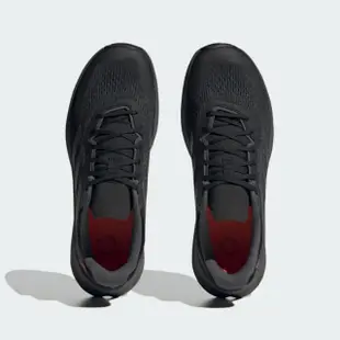 【adidas 愛迪達】慢跑鞋 男鞋 運動鞋 緩震 越野鞋 TERREX SOULSTRIDE FLOW 黑 GX1822(8581)