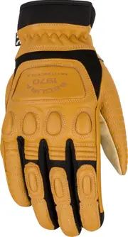 Segura Jango, gloves women , color: Light Brown/Black/Beige , size: 9