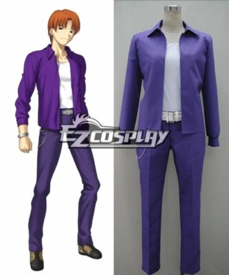 Fate Zero Ryuunosuke Uryuu Uniform Halloween Suit Party Outfit Cosplay Costume E