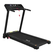 Treadmill Electric Home Gym Fitness Excercise Knob Foldable 420mm Black