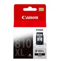 在飛比找Yahoo奇摩購物中心優惠-CANON PG-810XL 原廠高容量黑色墨水匣