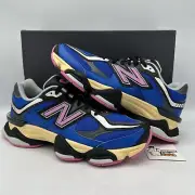 New Balance 9060 Blue Oasis Real Pink U9060BPO Size 10 Kith Supreme Brand New