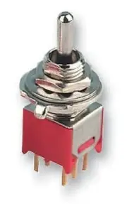 SWITCH, PCB, DPDT, VERT, Toggle Switches 2MD1T1B5M2RE