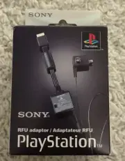 VINTAGE Official Sony Playstation PS1 RFU Adapter New In Box