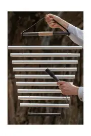 Healing Tool ''Chakra Sound'' Rawa | 9-note Tubular Flow Chimes| Meditation B...