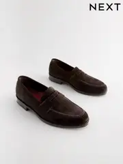 Brown Loake For Next Suede Loafers (508728) | $318